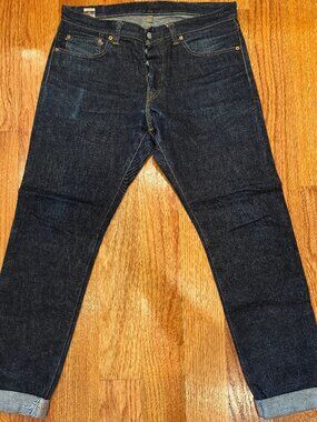 Momotaro 0405V 15.7oz Selvedge Denim - High Tapered Fit